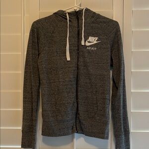 Nike Charcoal Full-Zip Hoodie